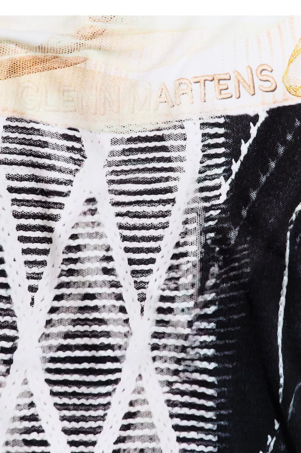 H&M glenn martens 글렌마틴스 프린트 탑  상품이미지3