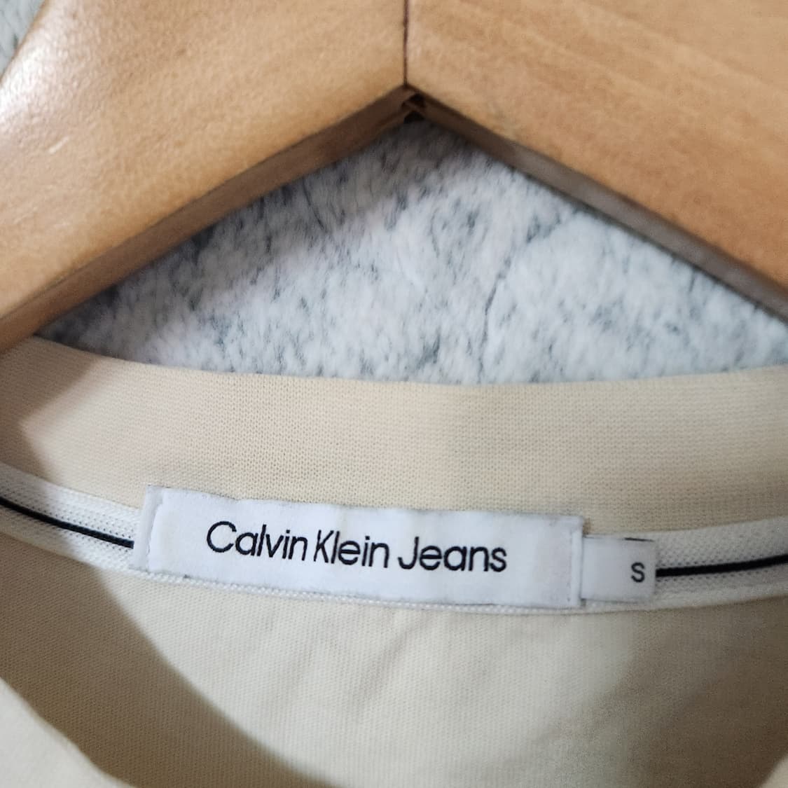 276A [S] 캘빈클라인 크롭 반팔 티셔츠
 상품이미지2