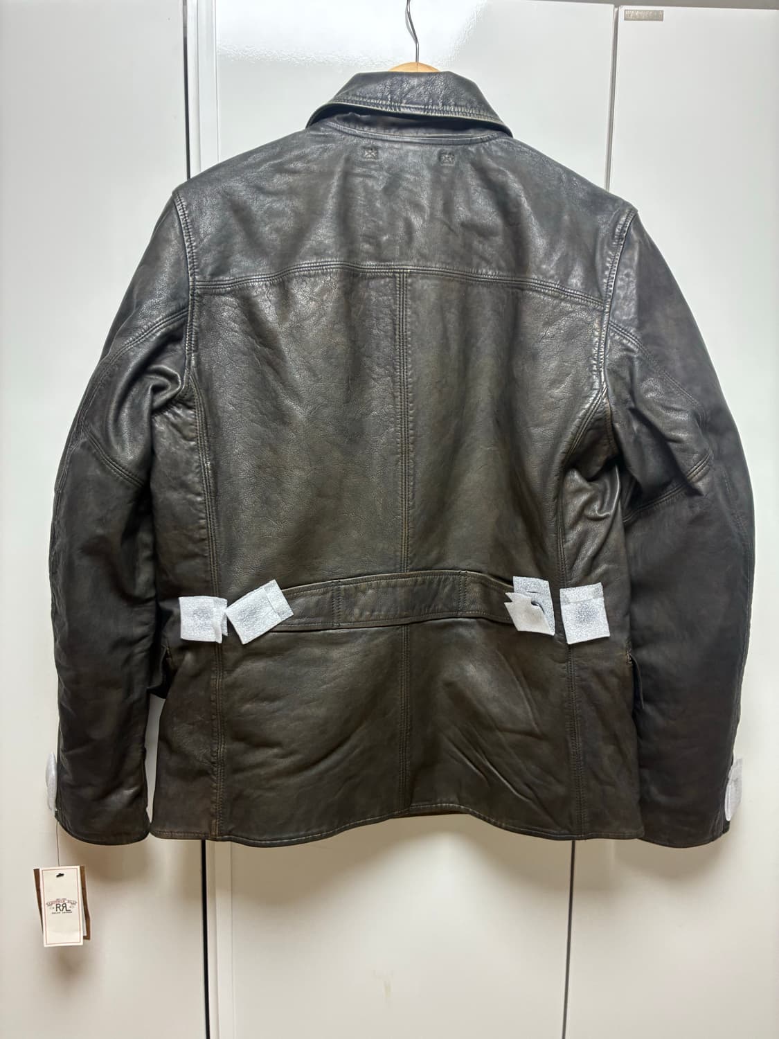 RRL 인디고 레더 카코트 s 상품이미지2