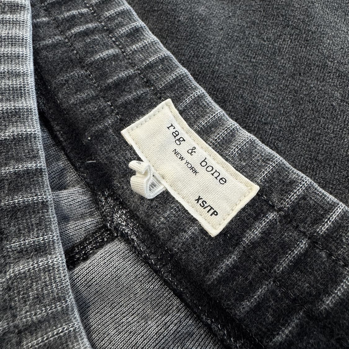 랙앤본 벨벳 밴딩 조거 팬츠 상품이미지2