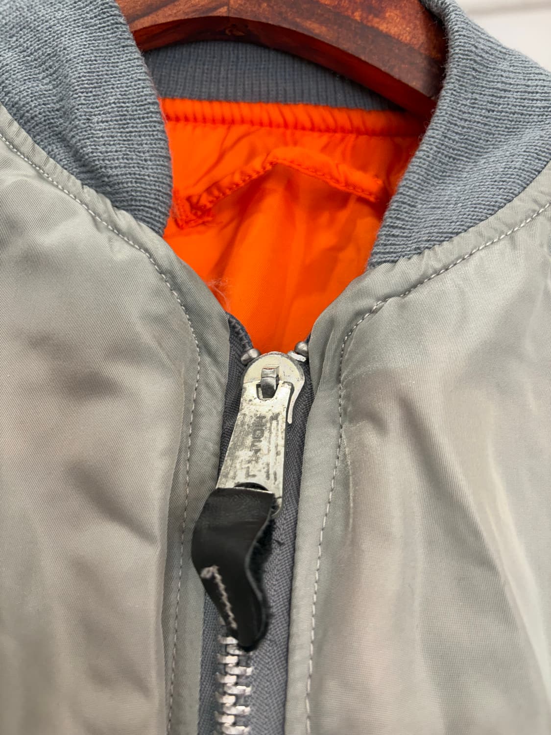 [M] MA-1 USA 빈티지 골든 매뉴팩처링 자켓 상품이미지5