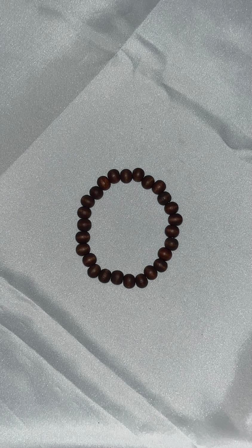 초코 우드 라운드팔찌 상품이미지2