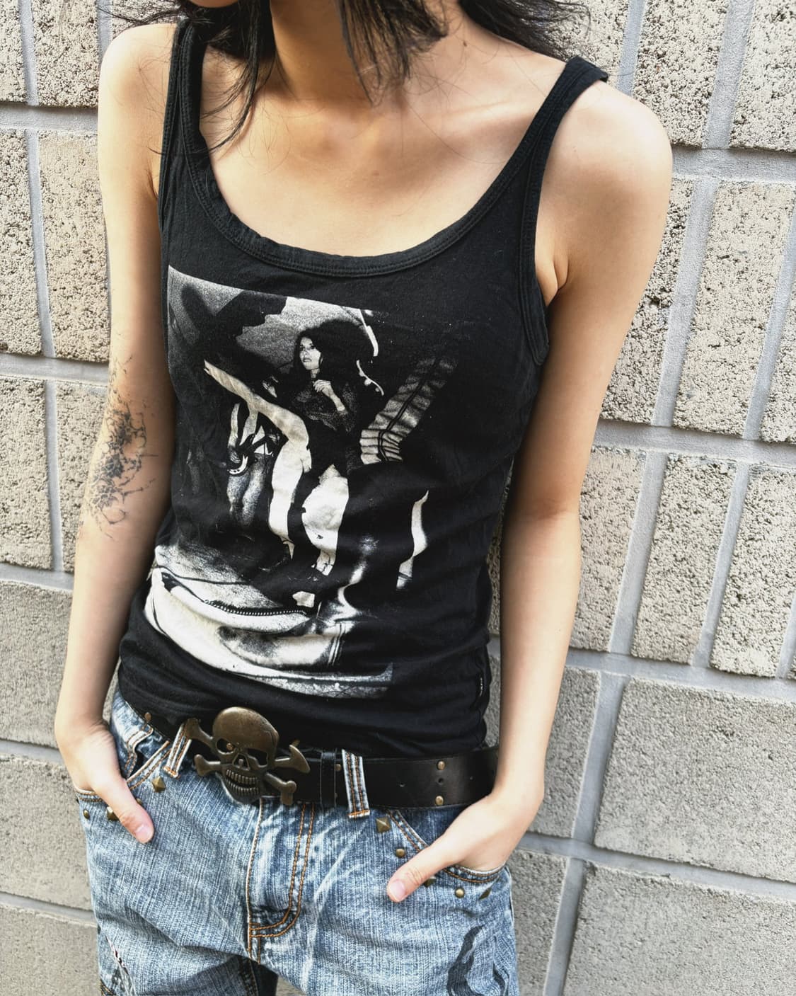 히스테릭 글래머 sue rynski 락스타 슬리브리스 상품이미지4