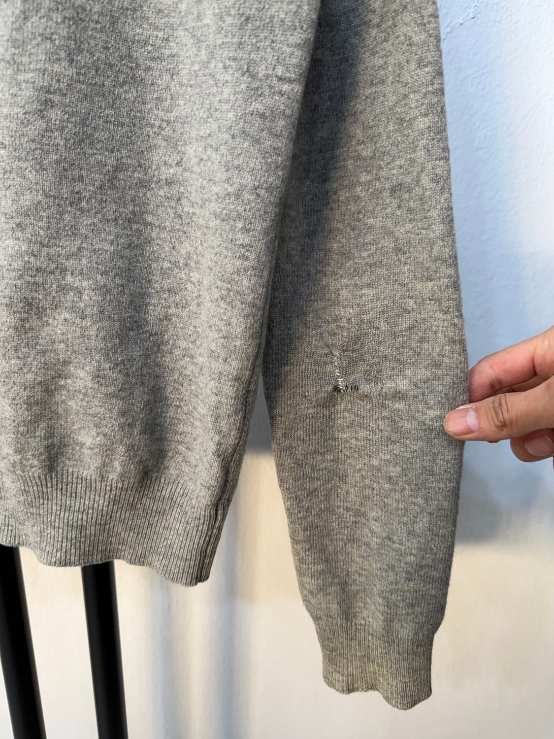 매장판정품) 꼼데가르송 여성 그레이 가디건 S 상품이미지6