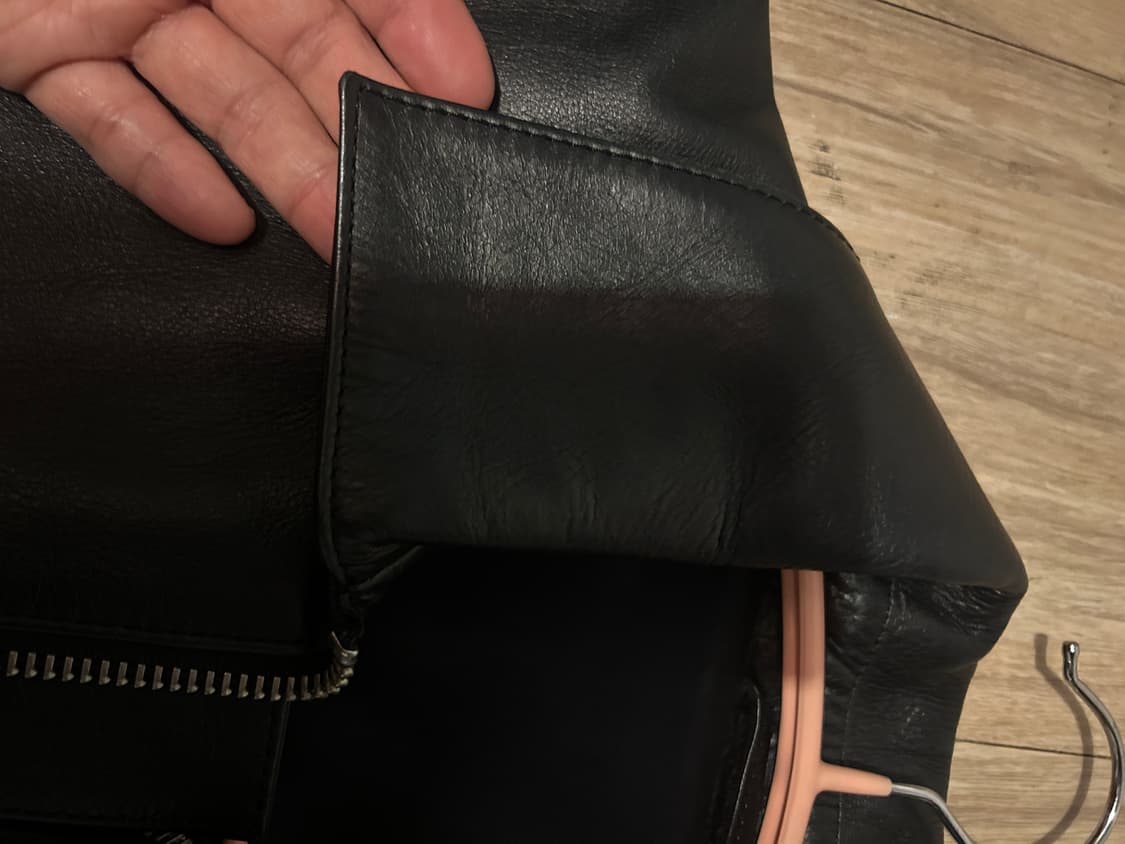 [48] 아크네 레더자켓 상품이미지6