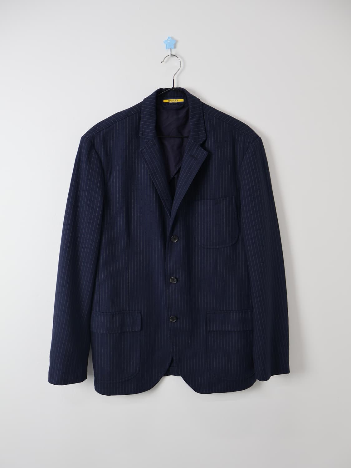 RUGBY Ralph Lauren Navy Pinstripe Blazer 상품이미지1