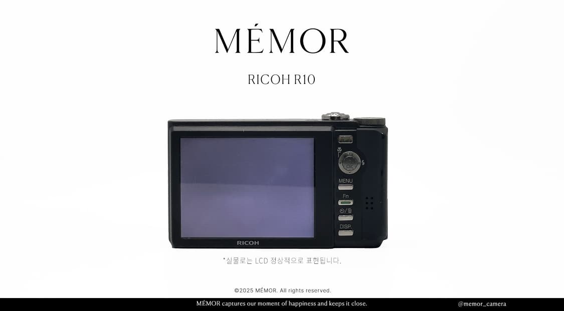 부드러운느낌작례🩵 RICOH R10 리코 카메라 상품이미지5