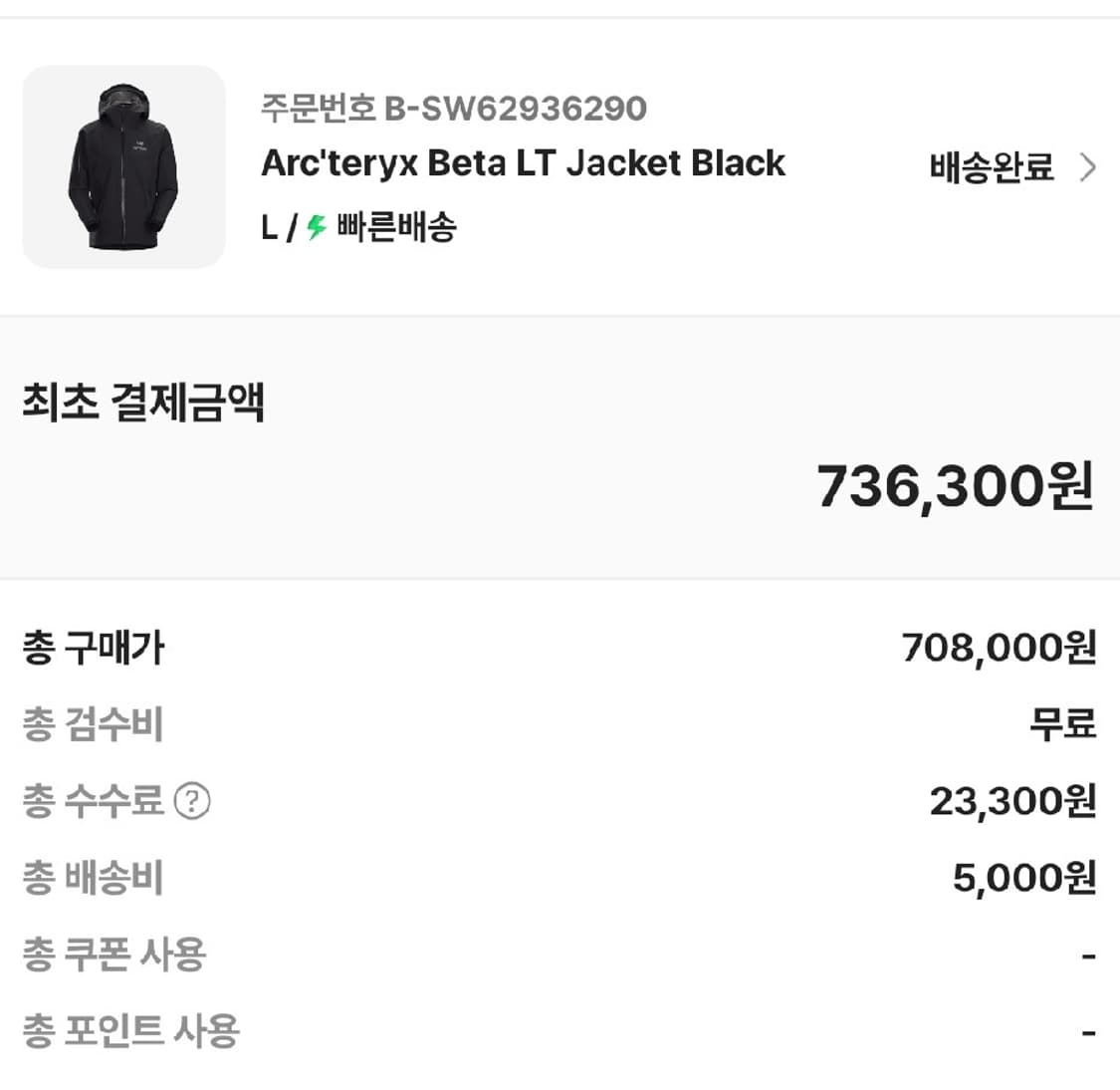 아크테릭스 베타 LT L 상품이미지3