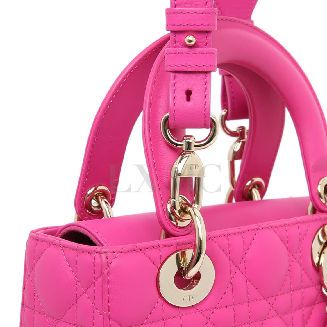 디올 레이디 스몰백 까나쥬 핑크 미니백 Lady Dior M0538ONG 상품이미지5