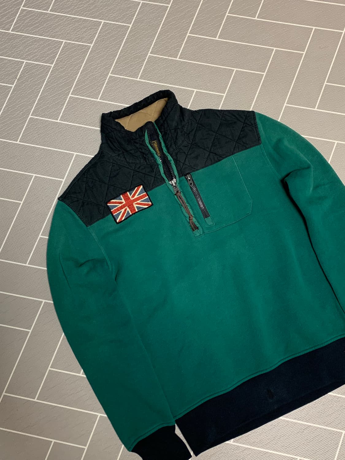 폴로 유니언잭 반집업 스웻셔츠 하프집업 상품이미지2