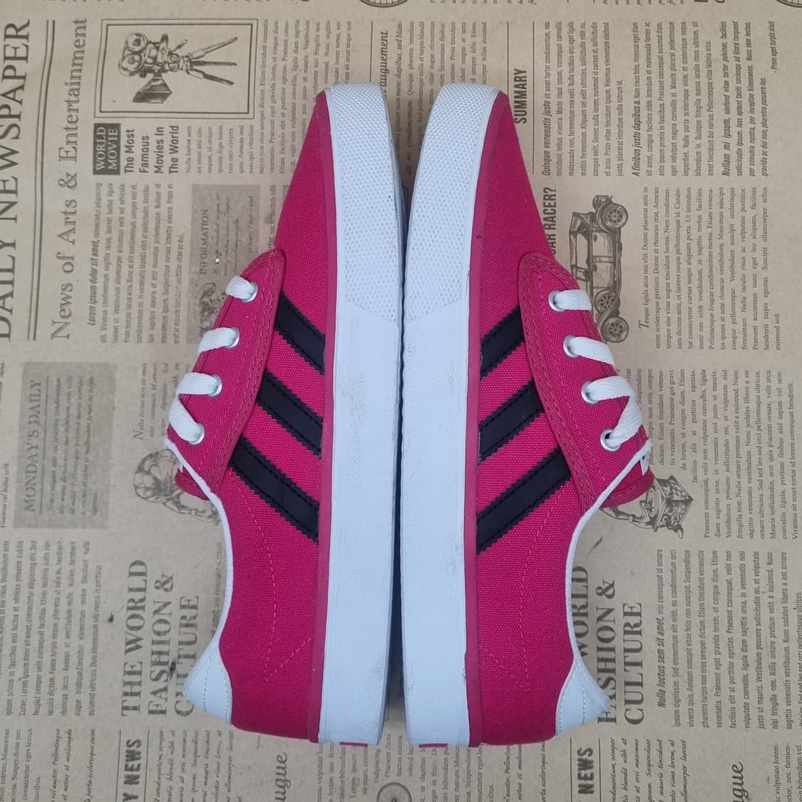 아디다스 키엘 핑크 여성운동화240 상품이미지5