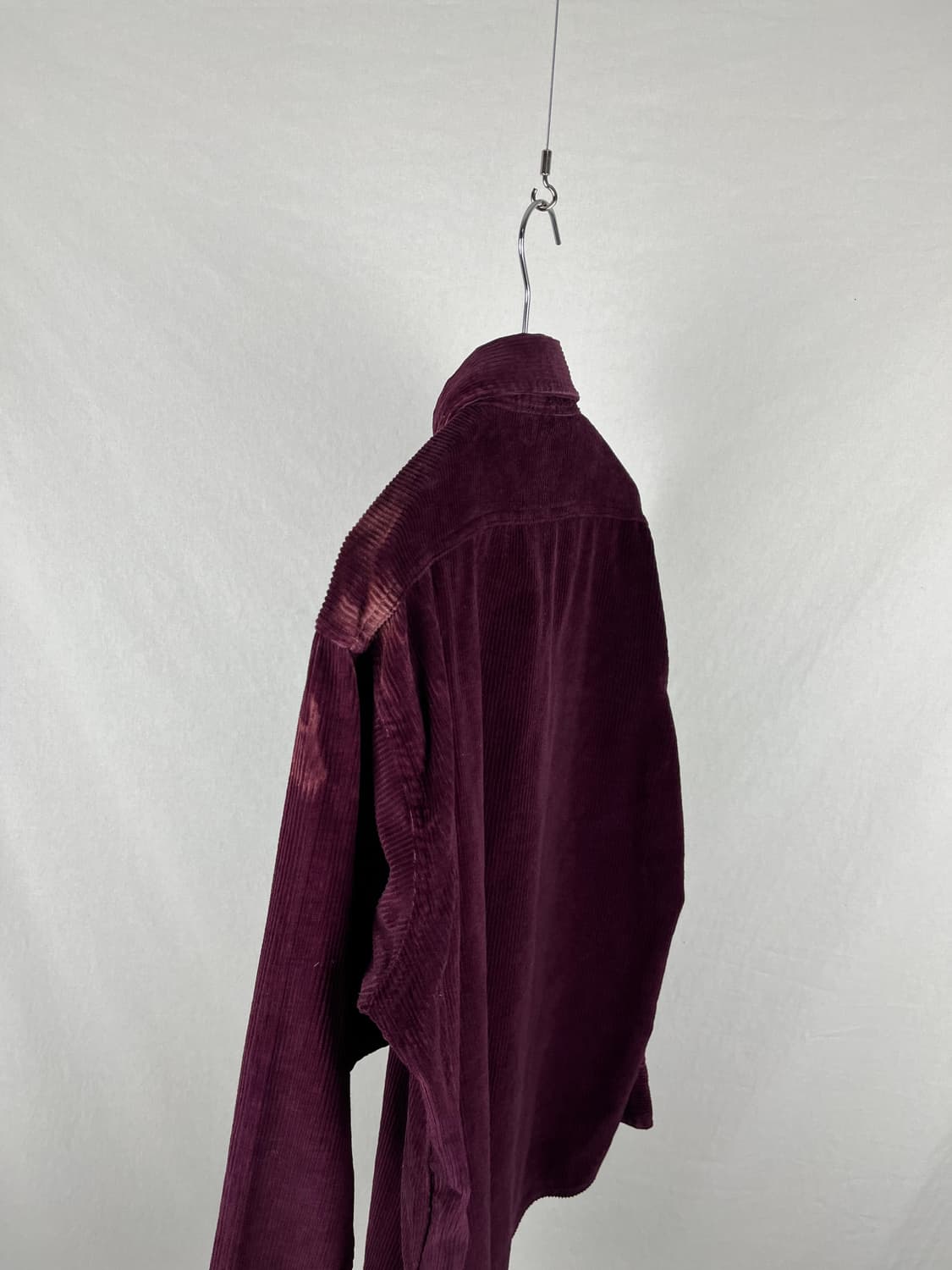 Vintage (Made in Usa) 와인컬러 셔츠  상품이미지6