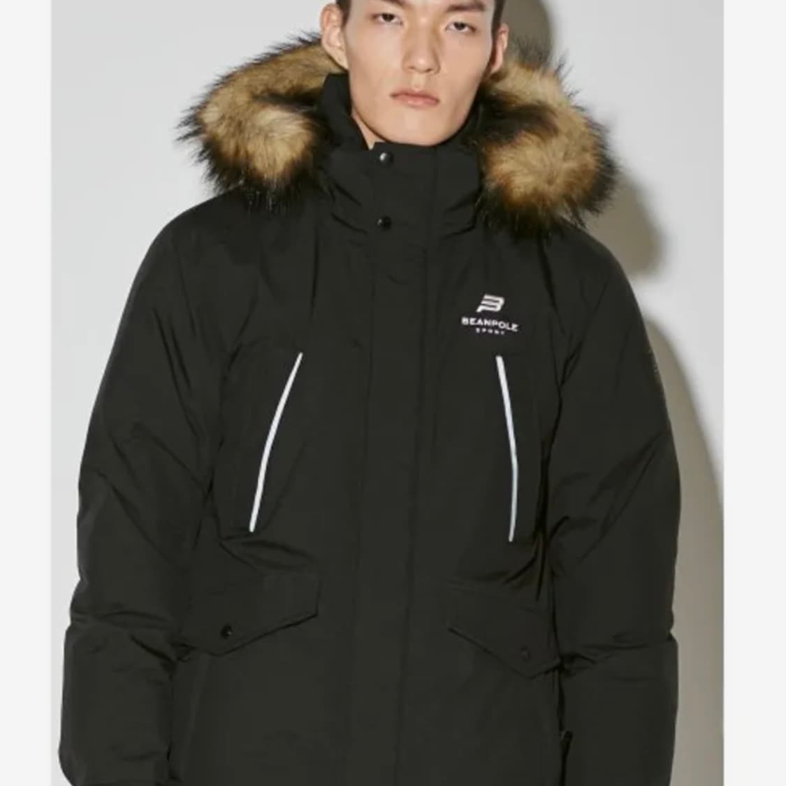 빈폴 남여공용 Unisex 블랙 SUPER STANDARD 덕다운 패딩  상품이미지3