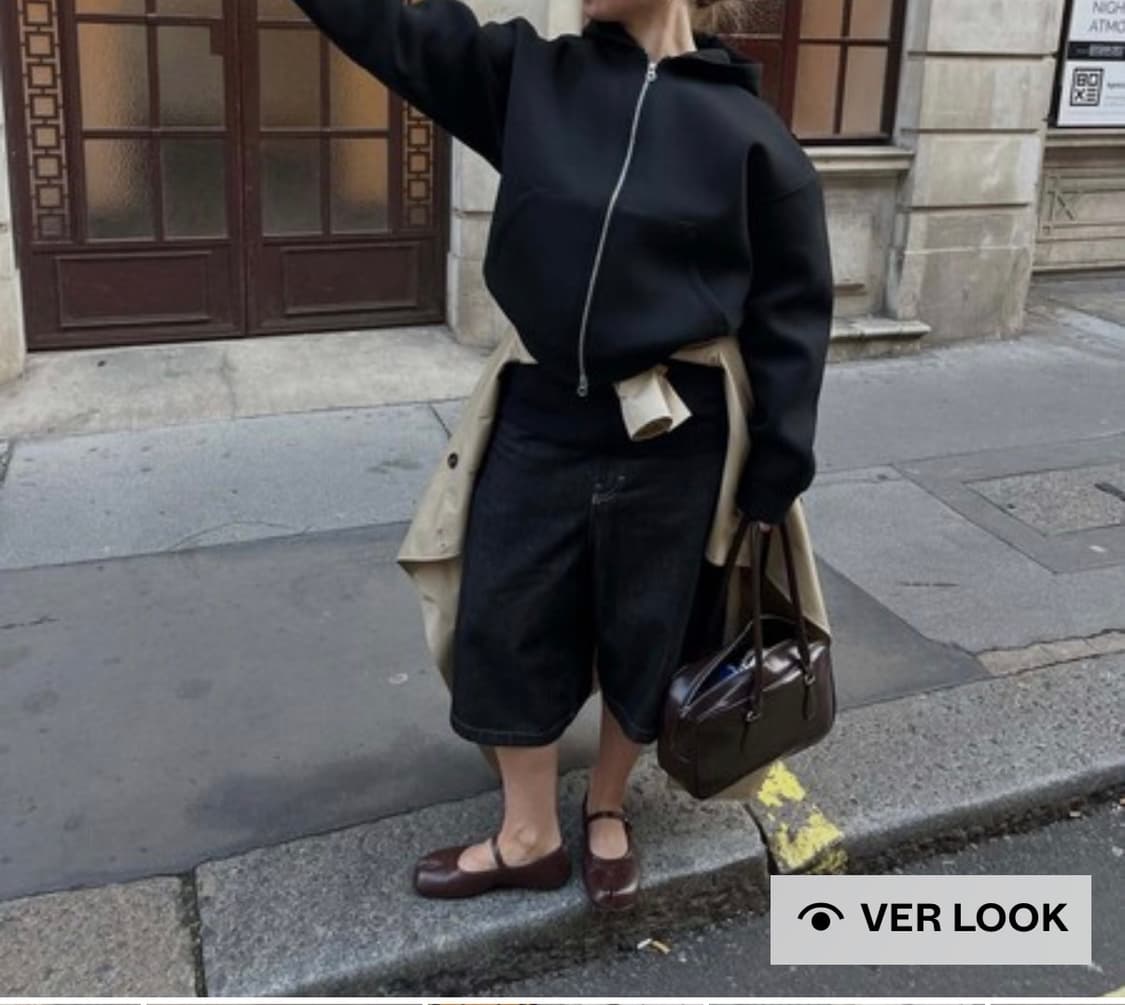 버쉬카 레더 이펙트 블랙 토트백   상품이미지3