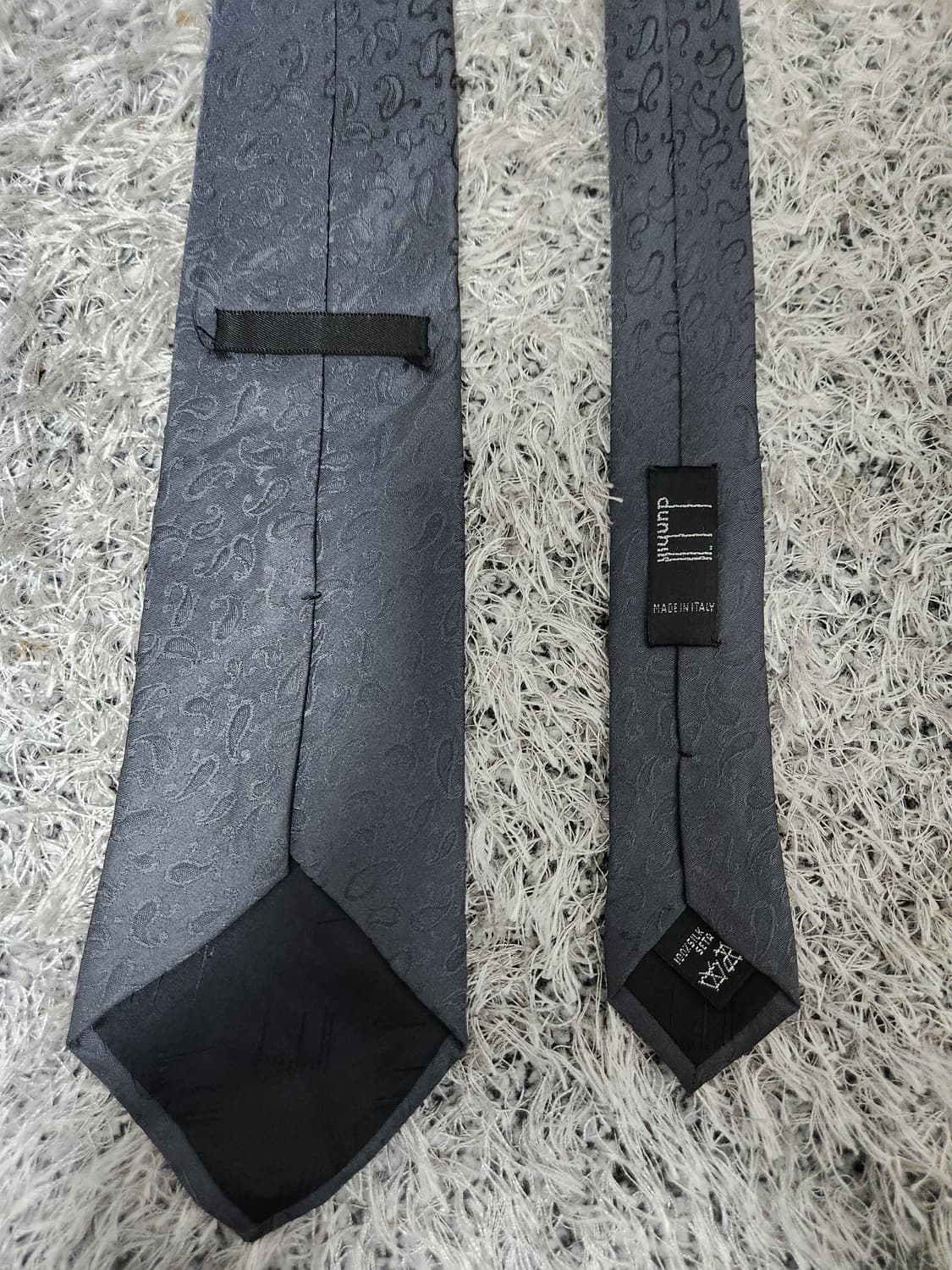 던힐Dunhil 페이즐리 넥타이 Free - N13 상품이미지4