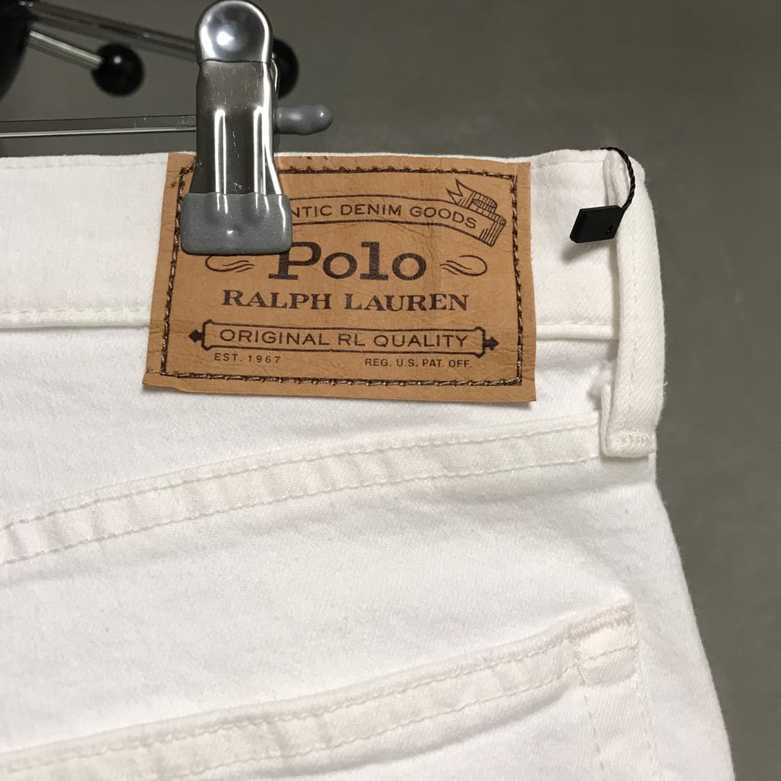 폴로 랄프로렌 코튼 팬츠 화이트 30/30 상품이미지5