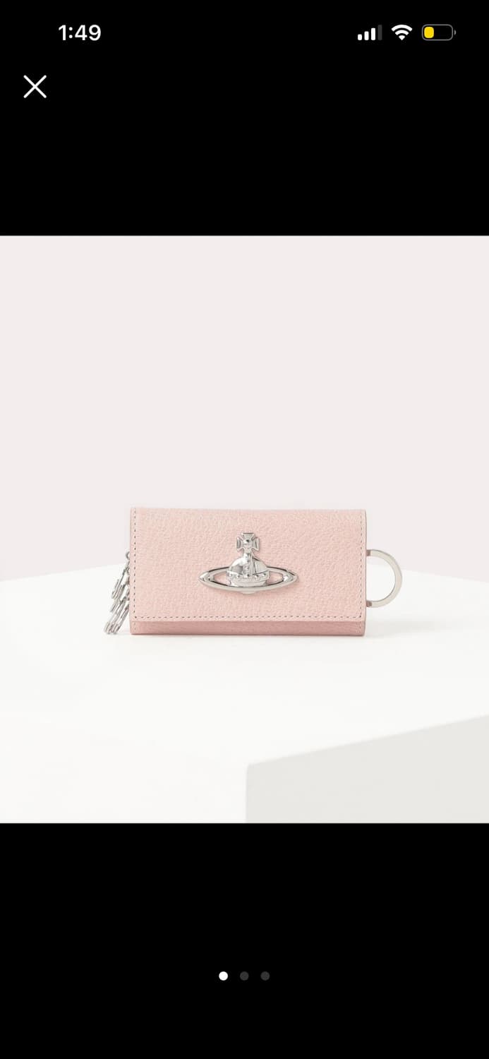 비비안웨스트우드 키케이스 카드지갑 핑크 상품이미지1