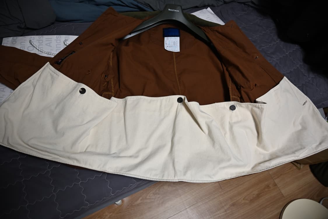 [105] 헨리코튼 FFC x 도큐먼트 왁스드 브리티시 코튼 피싱 자켓 상품이미지8