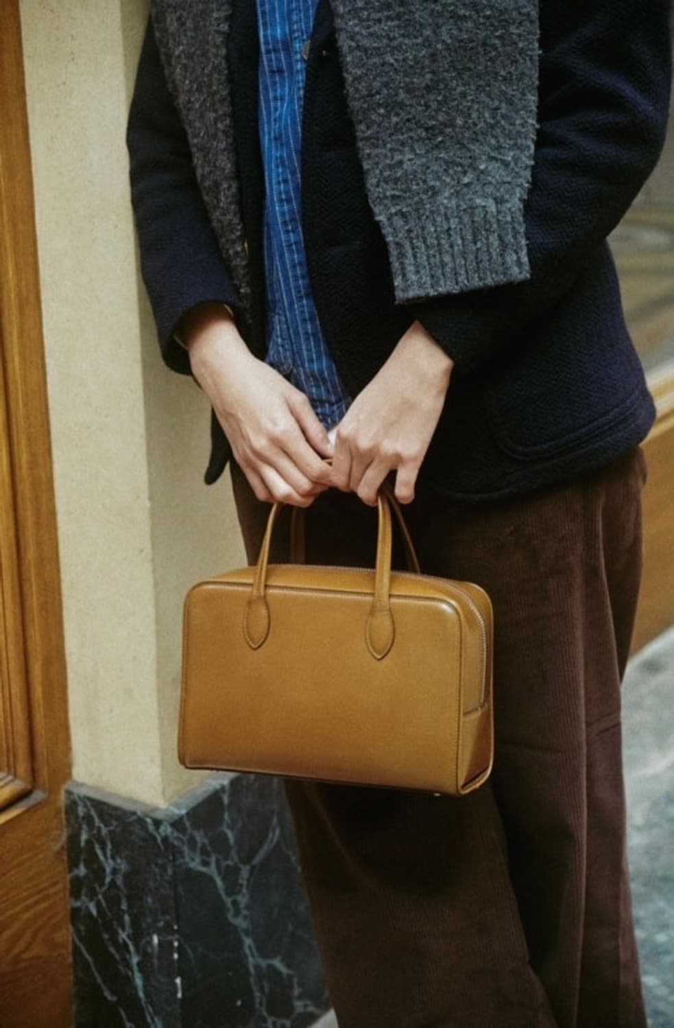 투티에 로케백 카멜 스몰 상품이미지1