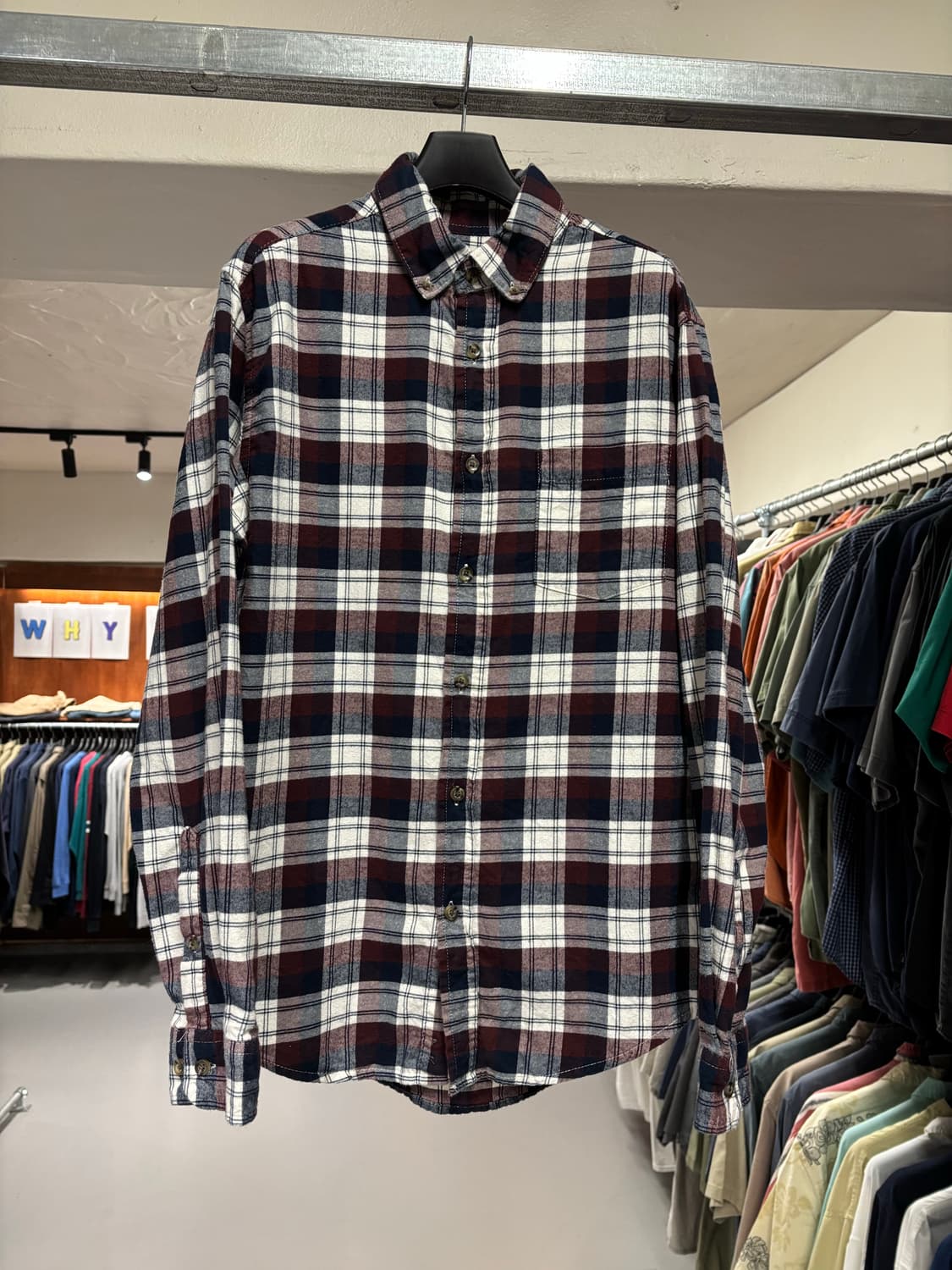 빈티지 플란넬 셔츠 상품이미지3