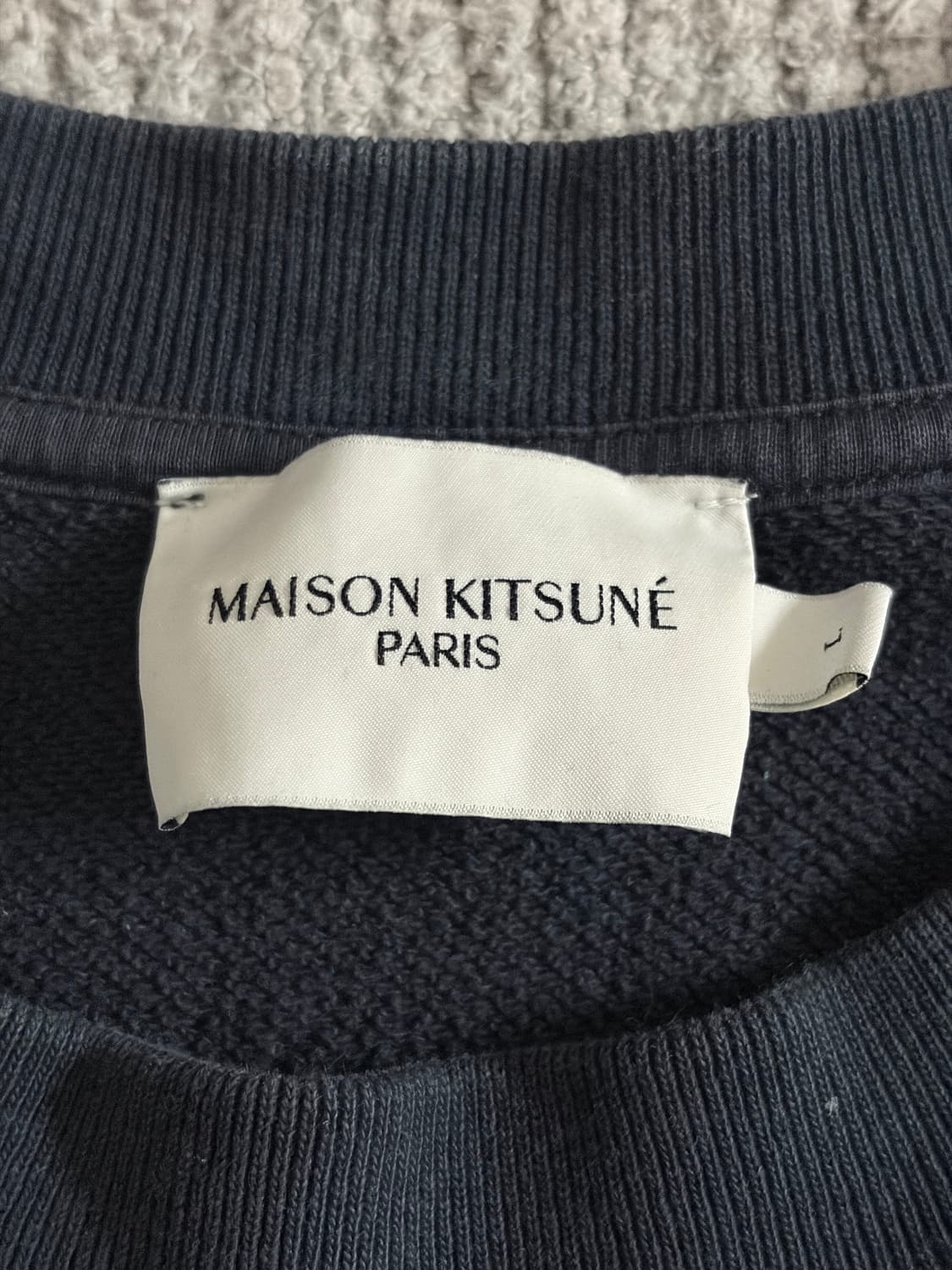 [L] 메종키츠네 더블폭스 맨투맨 상품이미지3