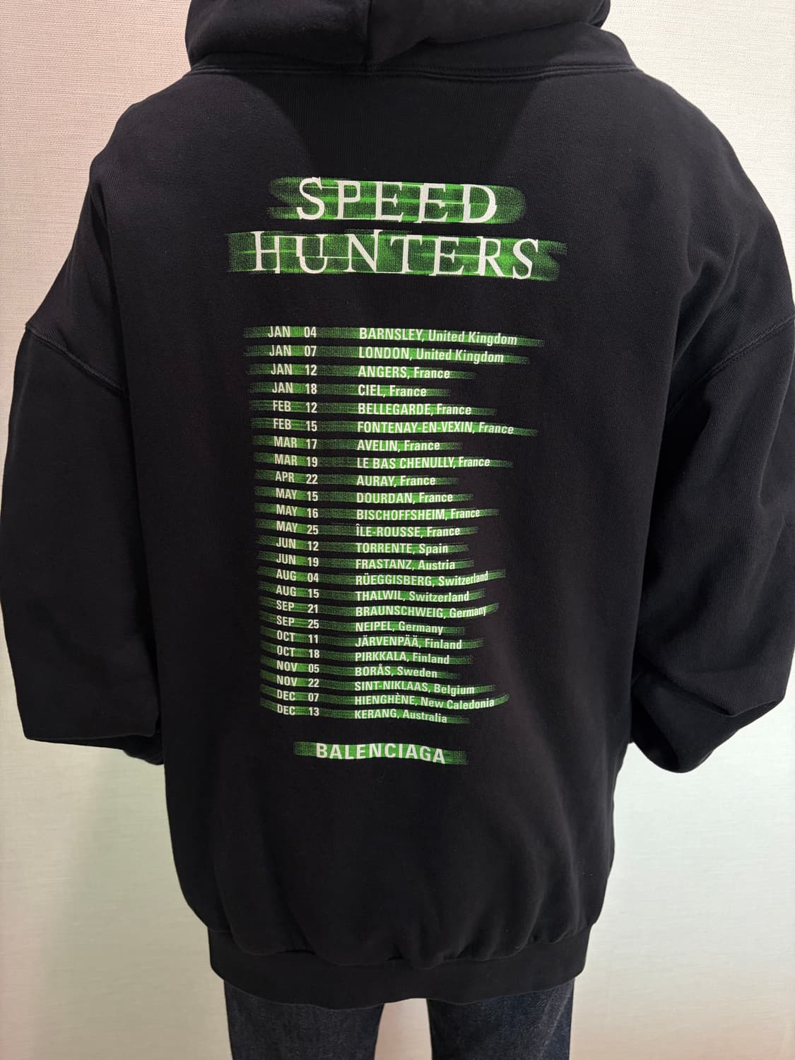 발렌시아가 스피드헌터 후드집업 S 상품이미지3