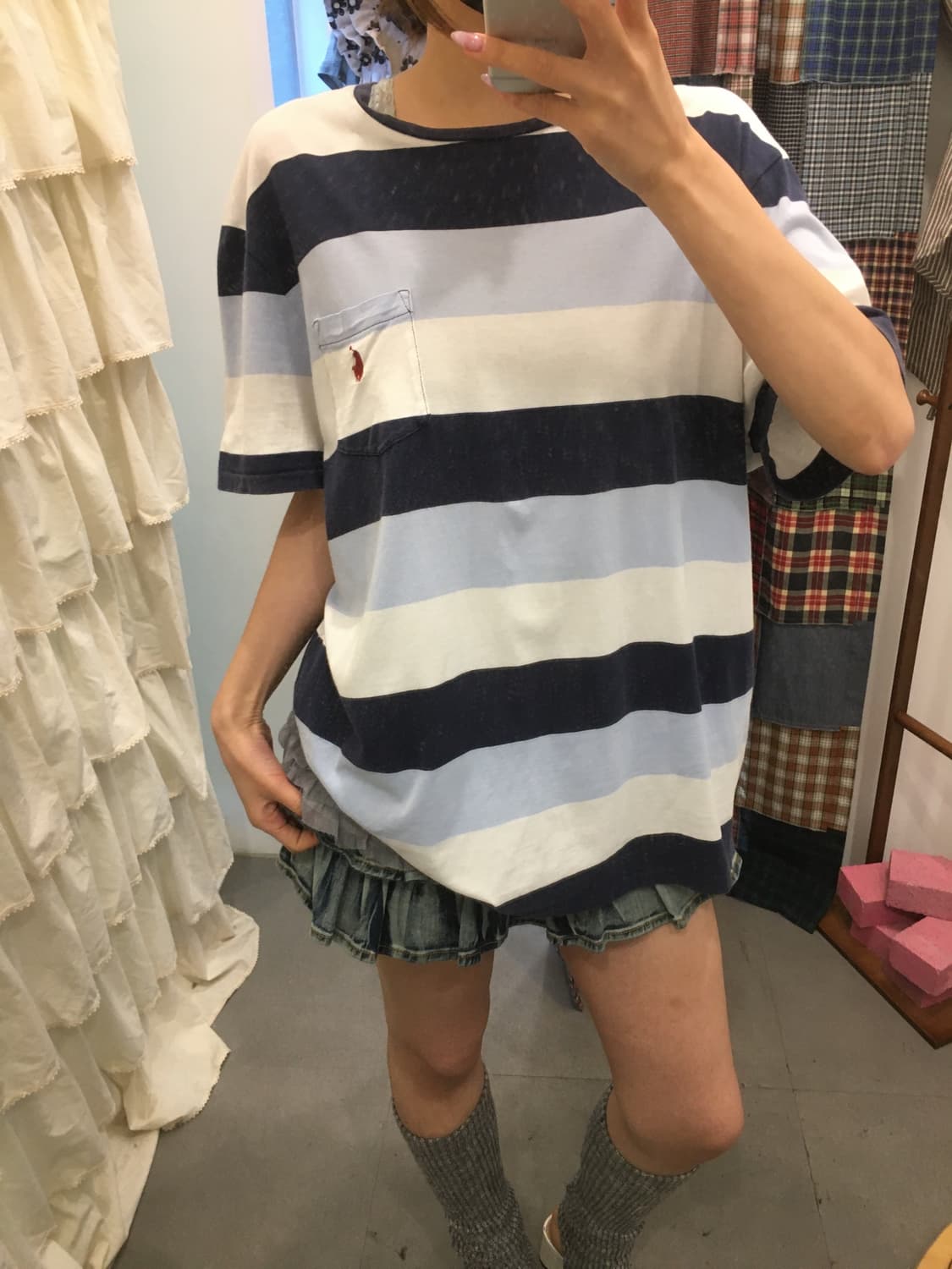 폴로 소라 단가라 티 상품이미지1
