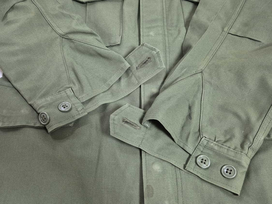 육군 구형 민무늬 야전상의 전투복 상의 자켓 (L) 상품이미지7