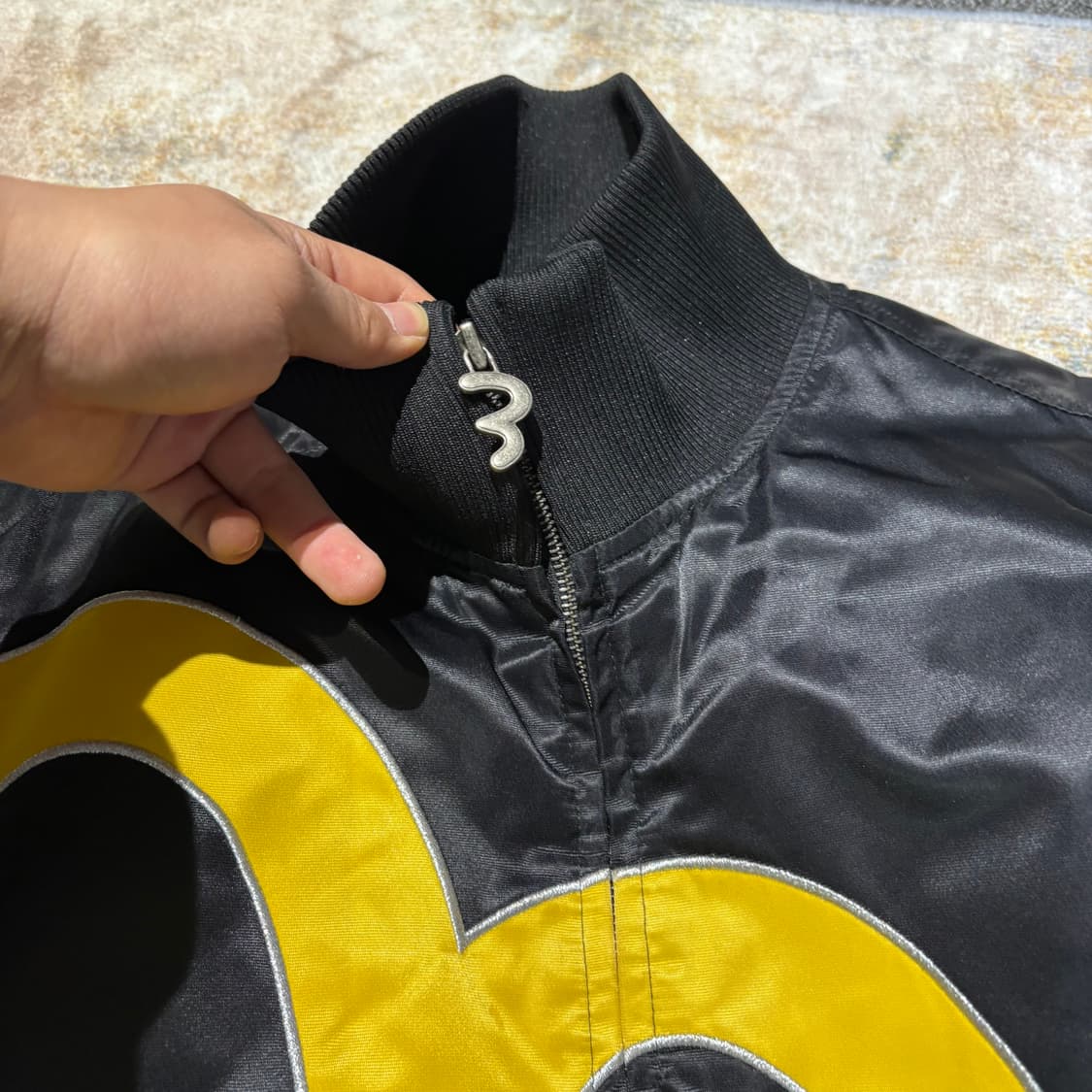 에비수 빅로고 빈티지 점퍼 상품이미지4