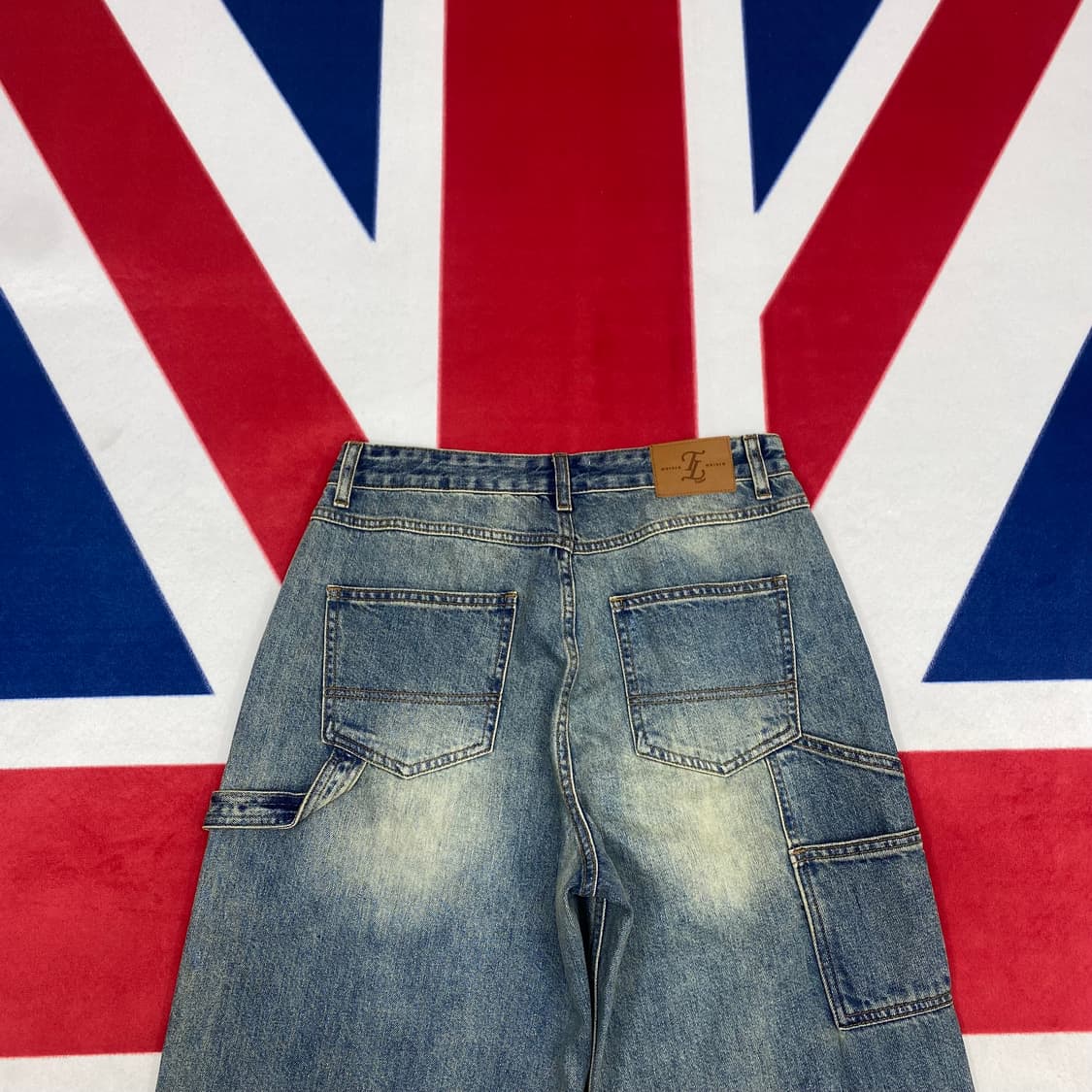 빈티지 데님 카펜터팬츠 30 상품이미지5