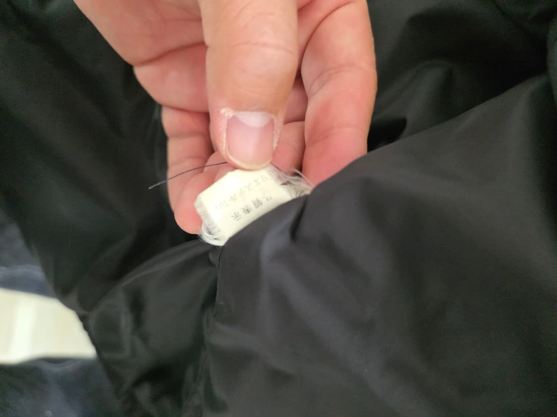 노스페이스 700 눕시 패딩 블랙 XL 상품이미지7