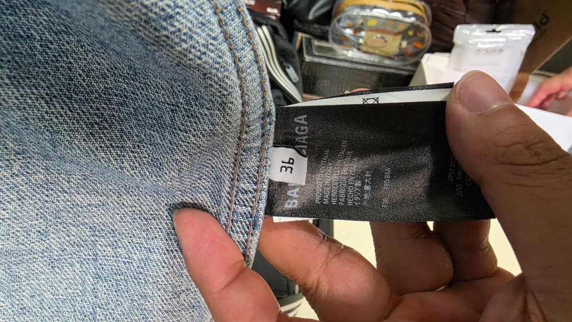 발렌시아가 청자켓 xl 상품이미지3