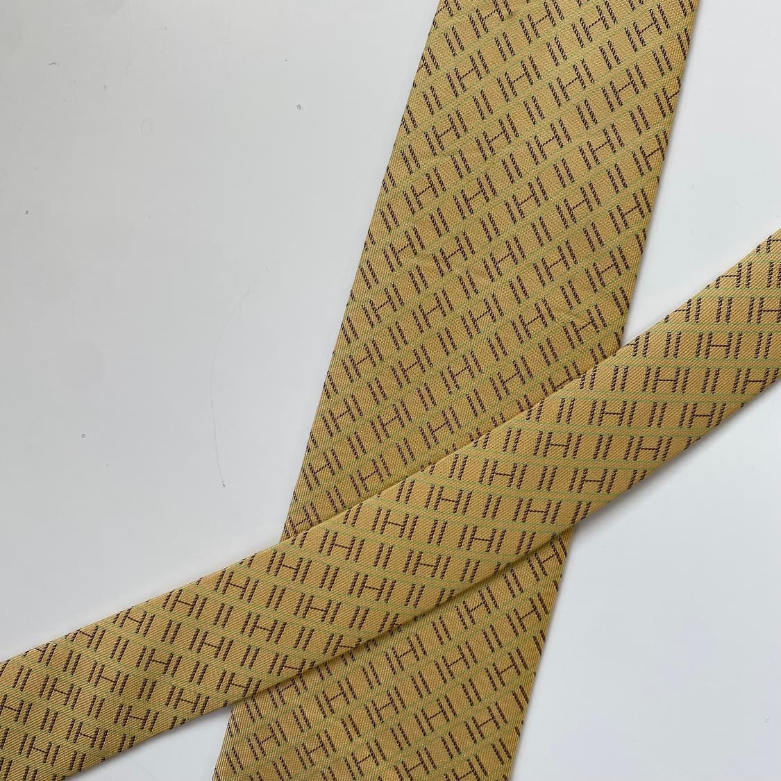 에르메스(HERMES) H모노그램 명품 정품 넥타이 상품이미지4