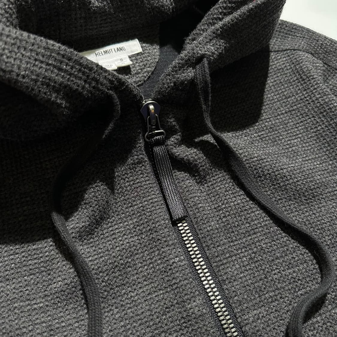 Helmut Lang 헬무트 랭 니트 후드 집업 상품이미지5