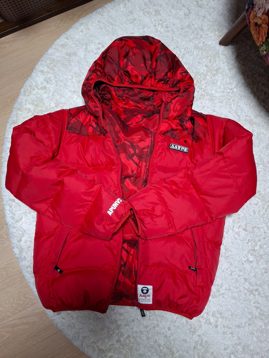 (마지막특가) Aape 리버시블 패딩 상품이미지1