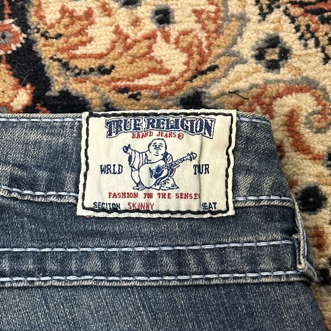 트루릴리전 로우라이즈 y2k 데님팬츠 (26) 상품이미지5