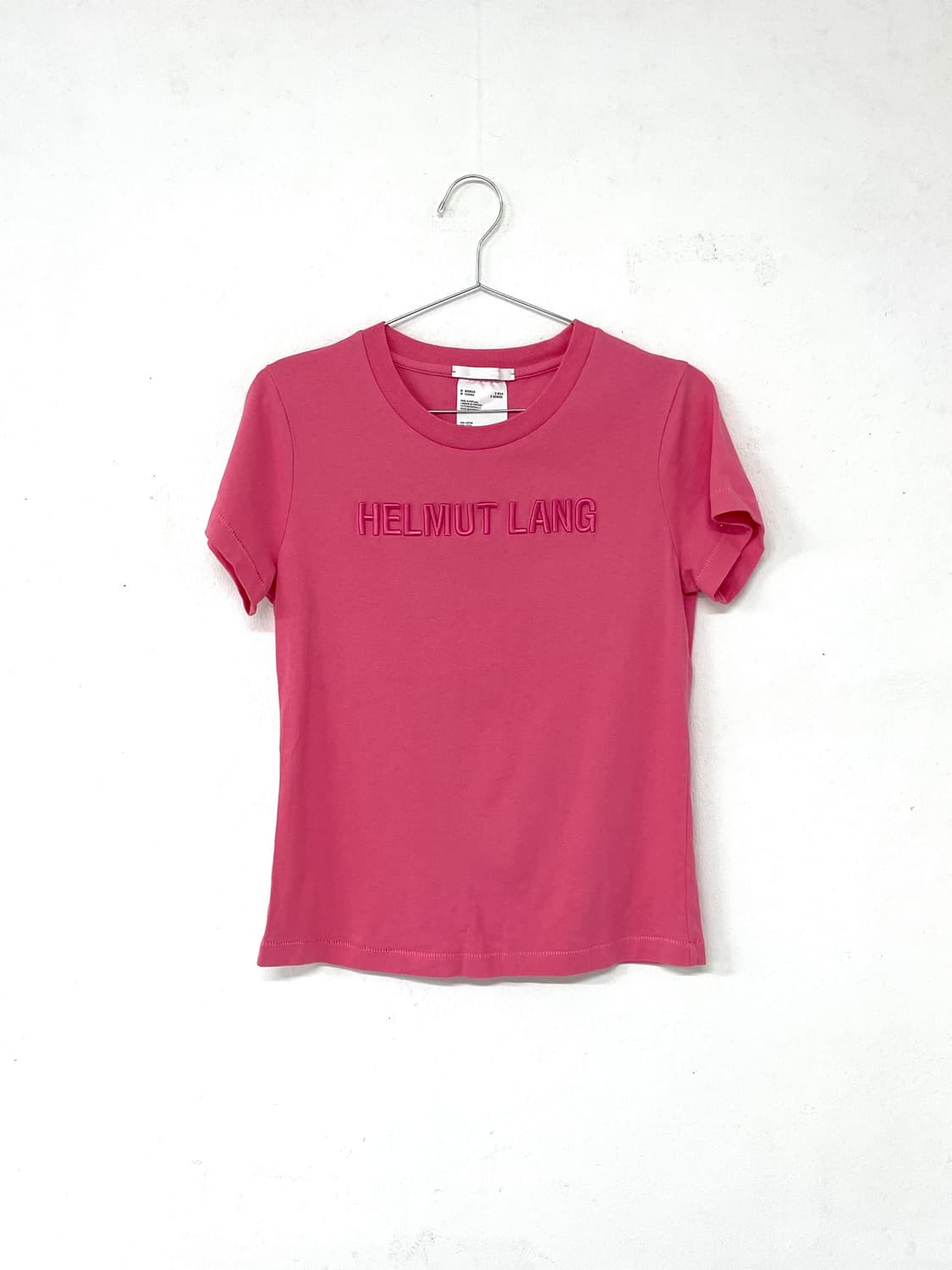 Helmut Lang Pink T-Shirt 상품이미지1