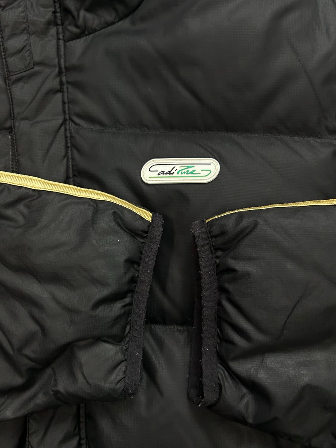아디다스 00s 블랙 골드 패딩 100 상품이미지7