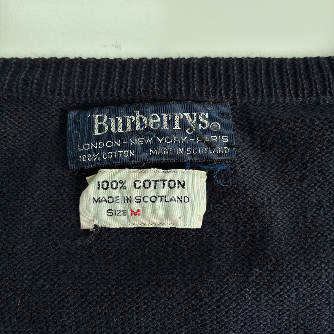 Burberry 버버리 크레스트 자수 퓨어코튼 니트 상품이미지3