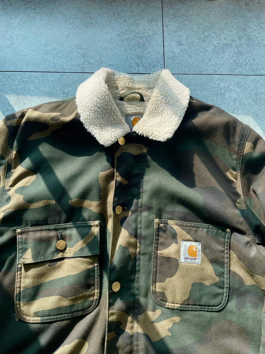 칼하트 카모플라쥬 워크자켓 상품이미지3