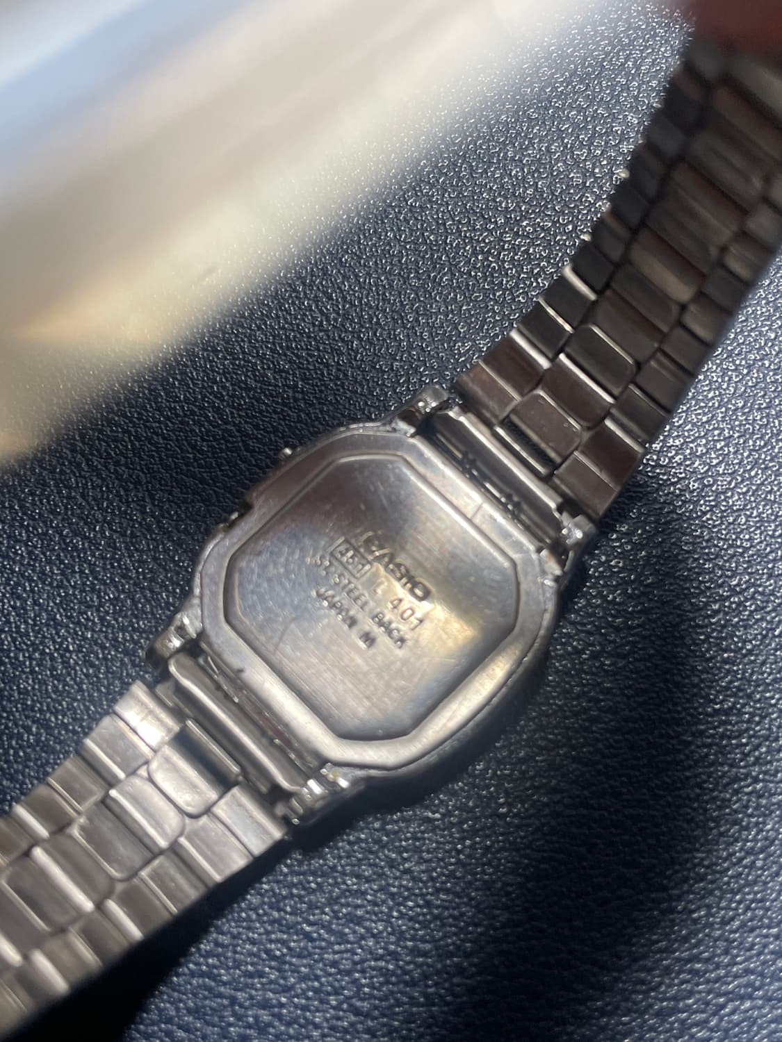 빈티지 카시오 메탈 디지털 시계 상품이미지6