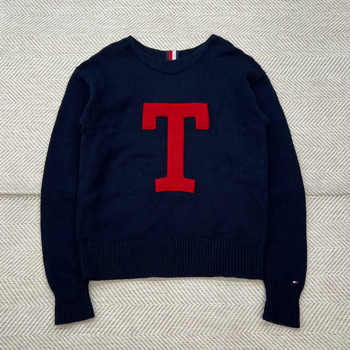 타미힐피거 빅로고 니트 r2263 상품이미지1