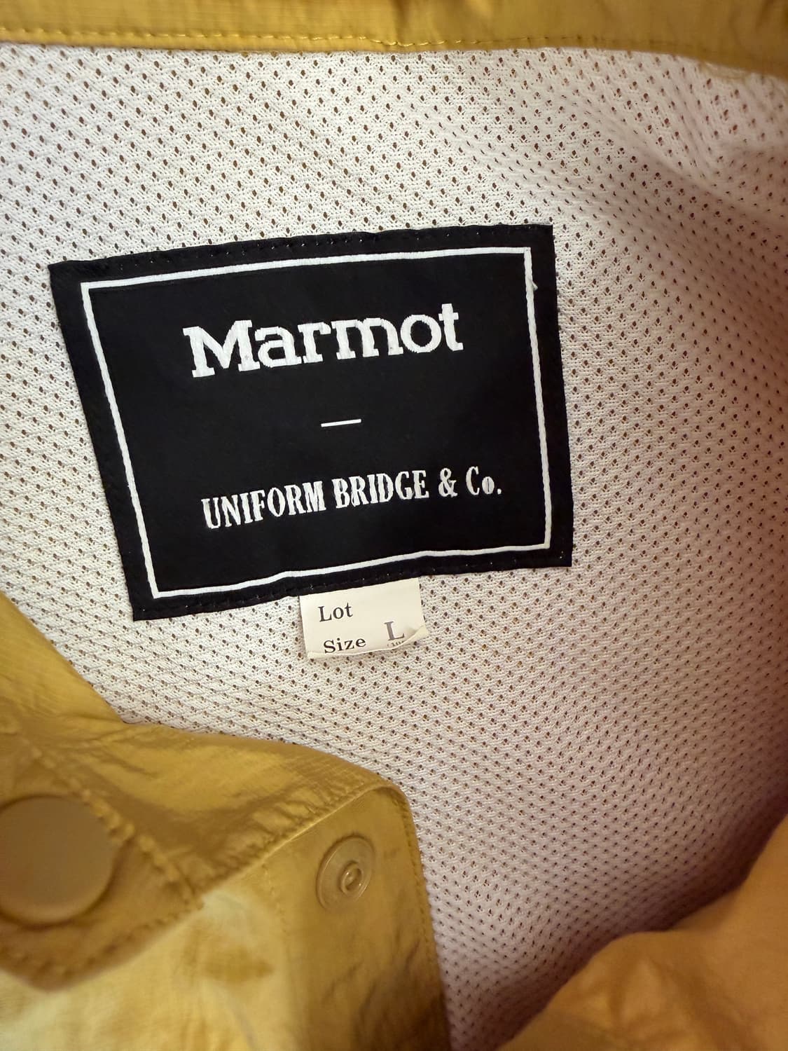 유니폼브릿지X 마모트 피싱 셔츠 상품이미지5