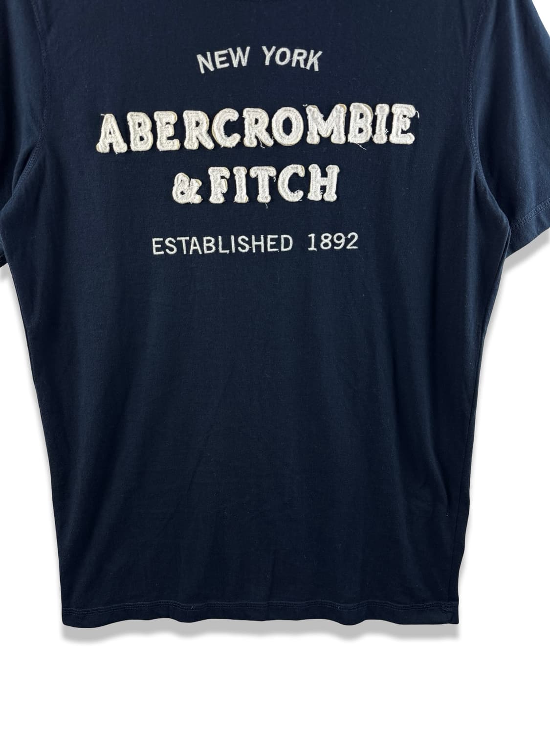 아베크롬비 네이비 로고 반팔 티셔츠2410 상품이미지4