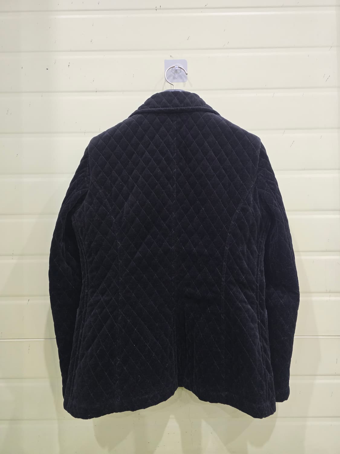 마리아니 블랙 벨벳 퀼팅 자켓 S 상품이미지7