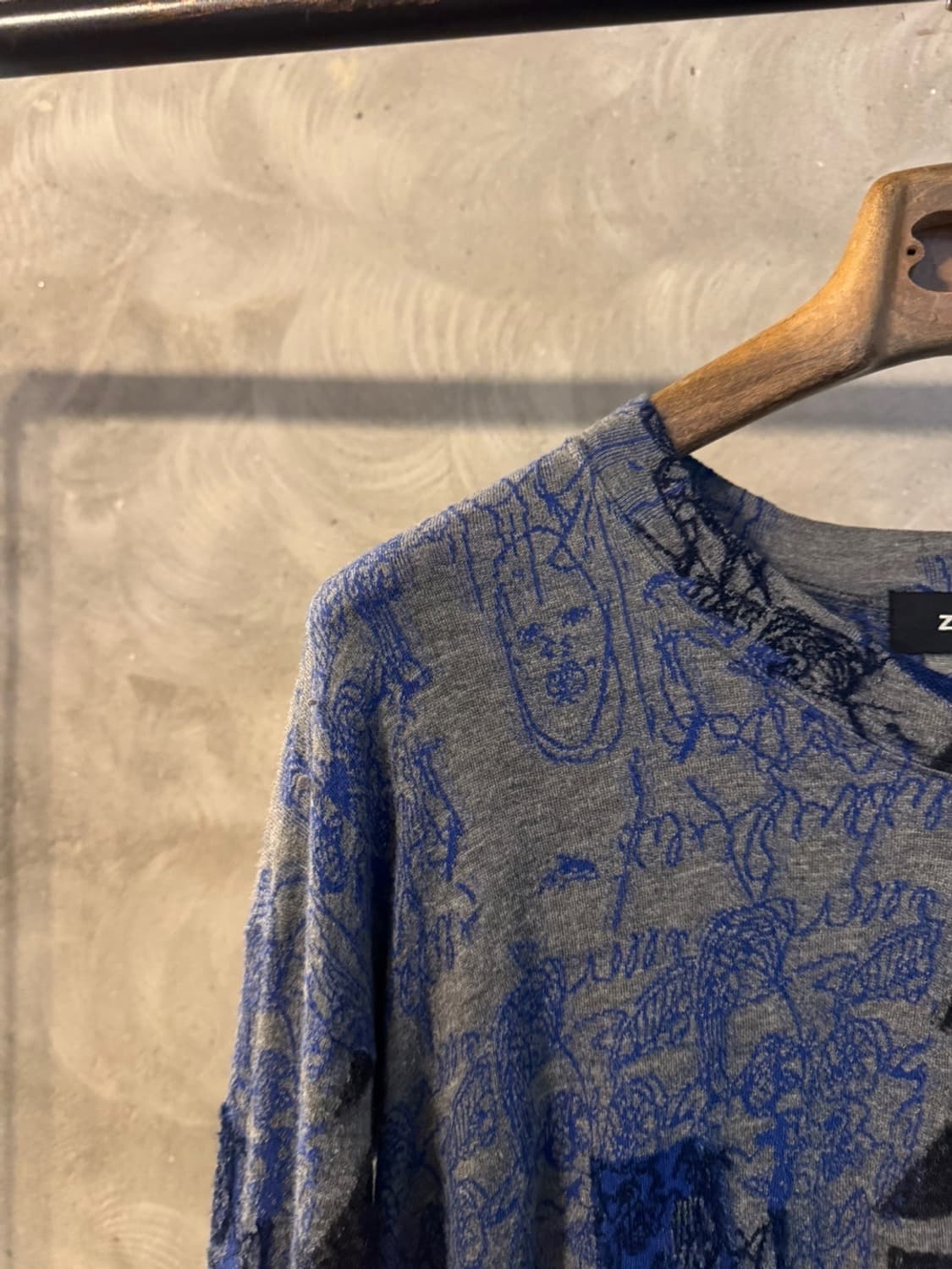 ZUCCA 주카 그래픽 니트 55 상품이미지2