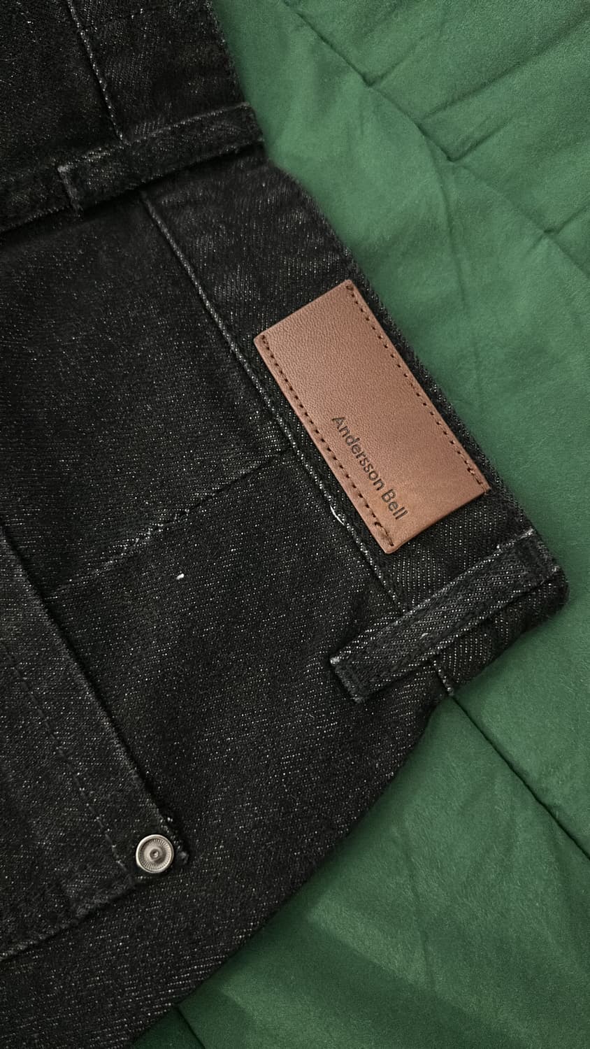 앤더슨벨 포 우먼 카리스 러프 라인 로우컷 진 apa462w(BLACK) 상품이미지4