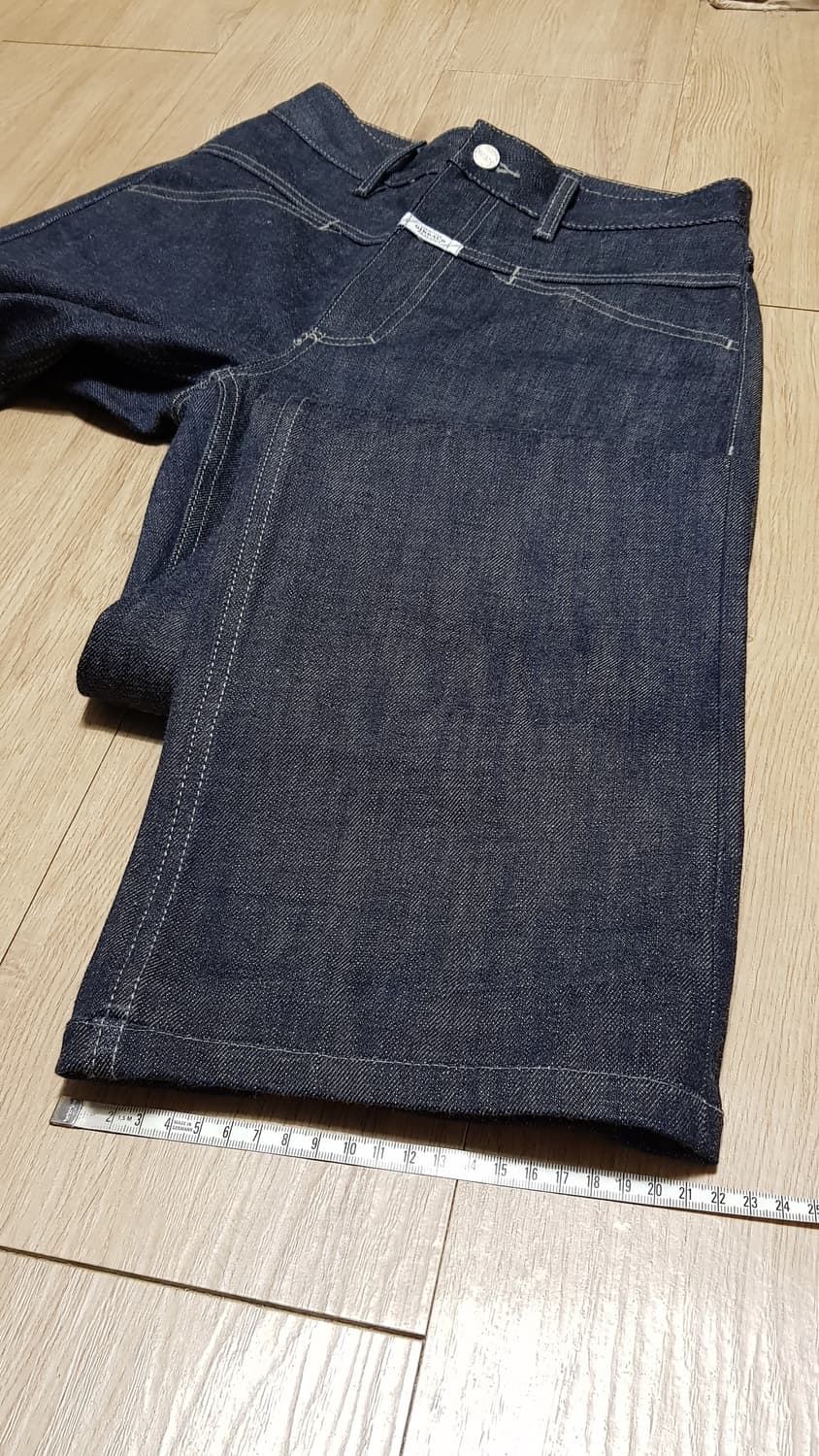 마리떼프랑소와저버 셀비지 생지 다크블루 데님 팬츠 상품이미지7