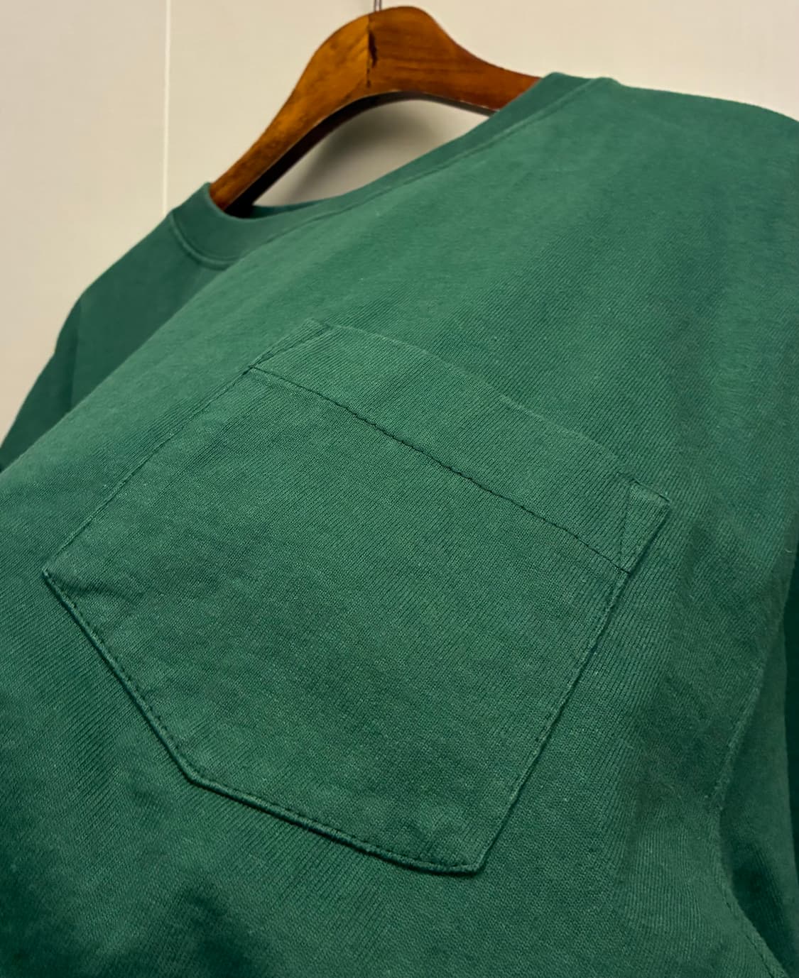 (3XL)Camber USA 캠버 헤비웨이트 코튼 포켓 반팔티셔츠 그린 상품이미지4