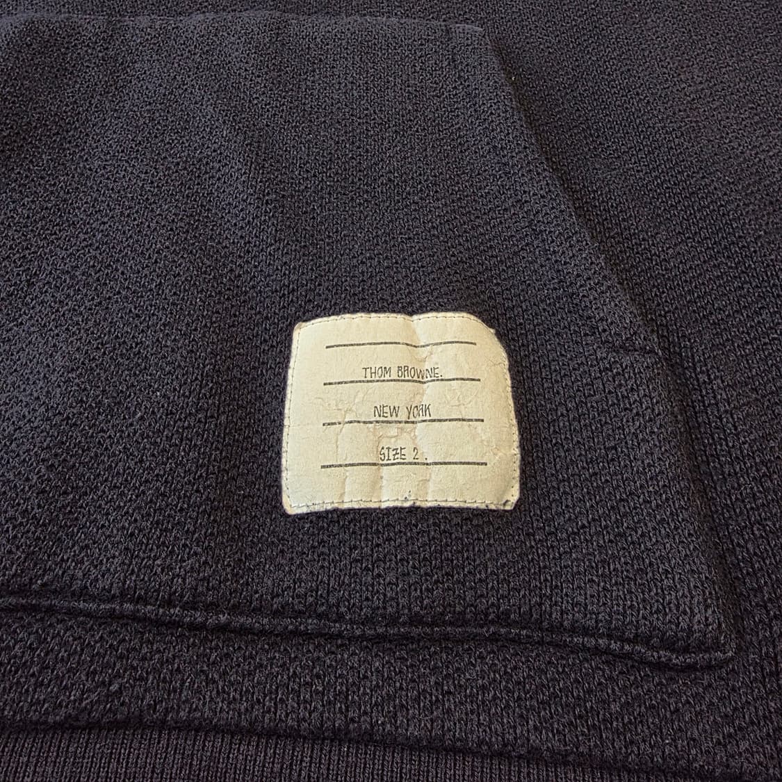 {클로젯}[2][오케이몰 정품]톰브라운 사선완장 니트 후드티 상품이미지5